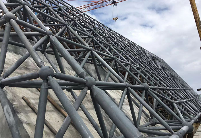 合山网架施工